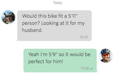 bike selling app